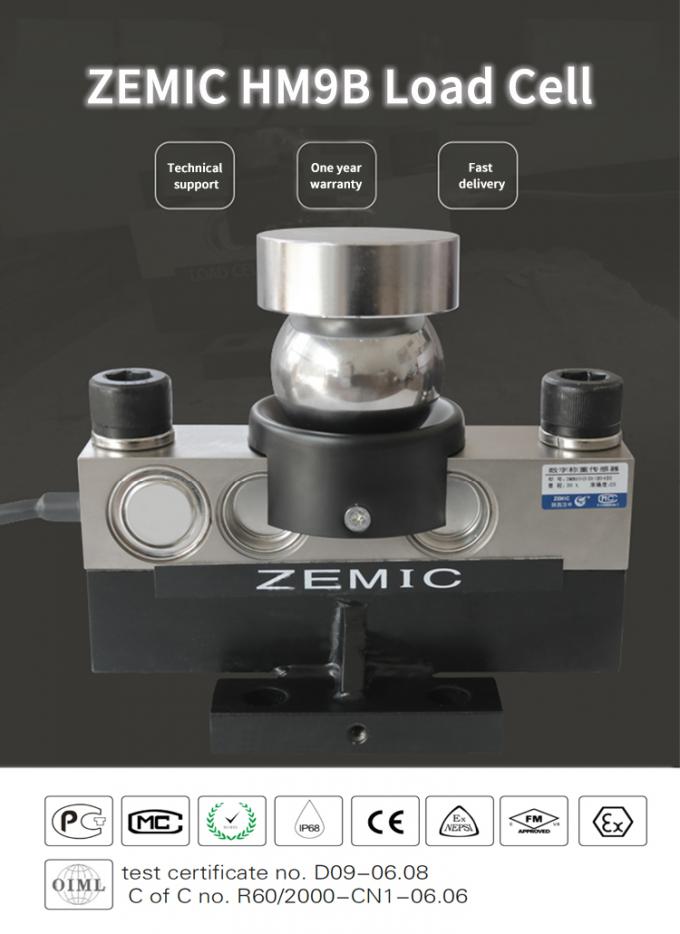 Truck Scale Weighing Scale Load Cell ZEMIC Heavy Duty 30 Ton Weighing