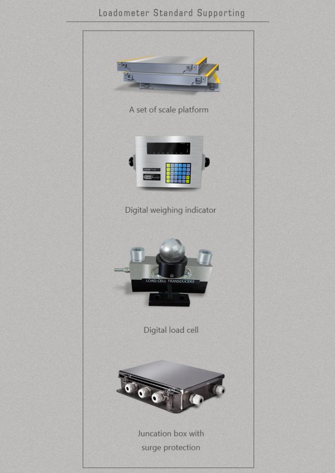 Modular Design 60 Ton Truck Weight Scale , Weighbridge Truck Scale With
