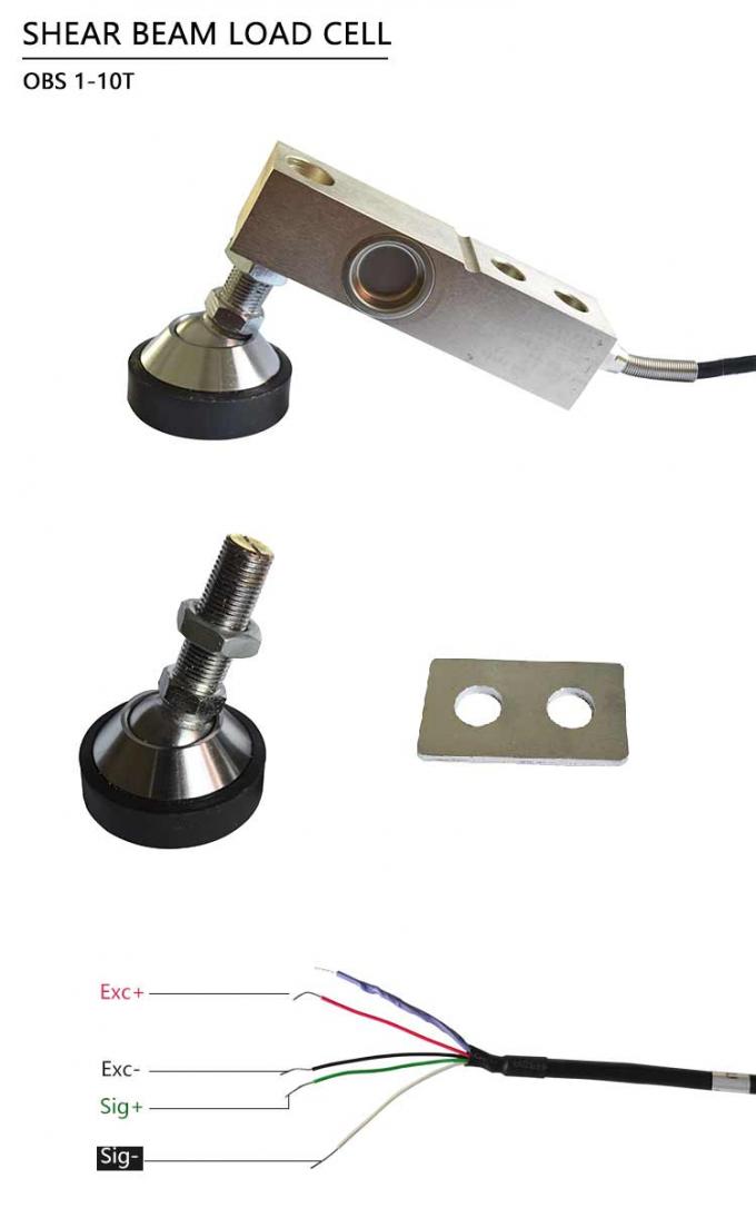 Shear Beam Weighing Scale Load Cell 2 Ton Digital Weight Sensor For ...