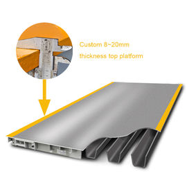 Computerized Weighbridge Truck Scale 60 Ton Electronic Customized Size