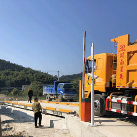 60ft Length 100 Ton Electronic Truck Scale Weighbridge , Industrial Weighbridge