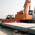SCS 60 Ton Automatic Pitless Road Weighing Bridge Machine , Truck Mounted Scales
