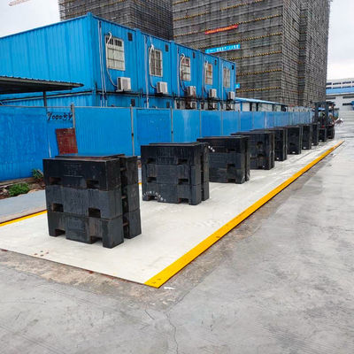 Q235 Steel Heavy Duty 120 Ton Bridge Weight Scale Weighbridge