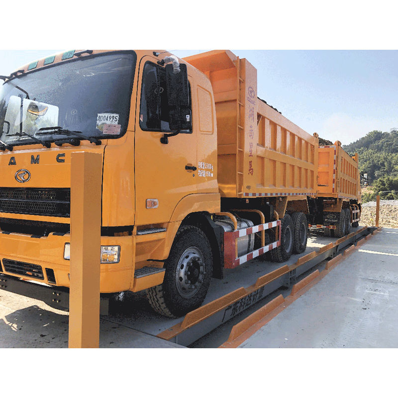 60ft Length 100 Ton Electronic Truck Scale Weighbridge , Industrial Weighbridge