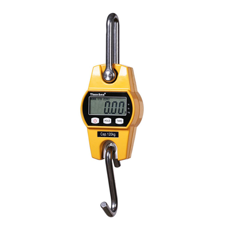 Electronic Digital Dynamometer Weighing Scale For Luggage Portable AA*3 30kg 50kg Auto Off