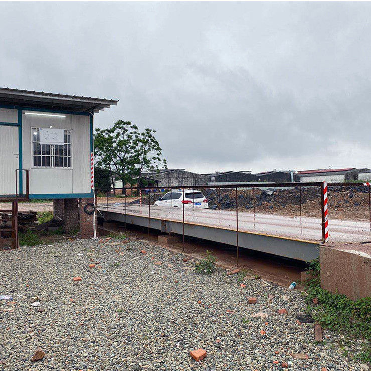 Computerized Weighbridge Truck Scale 60 Ton Electronic Customized Size