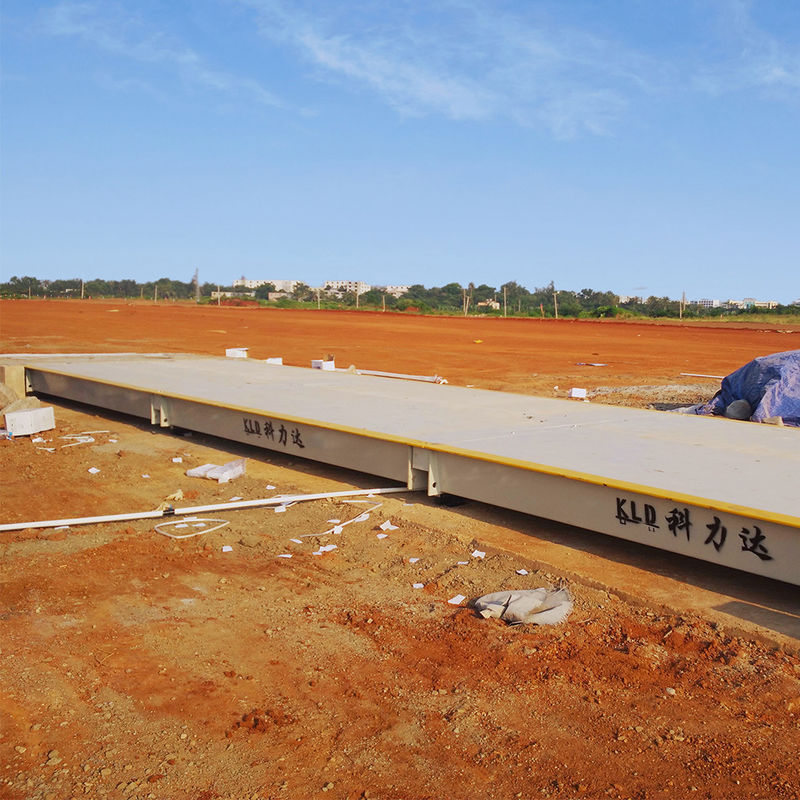 Weighing Management System Industrial Truck Scales 100 Ton Heavy Vehicle Weighbridge With RS232/485