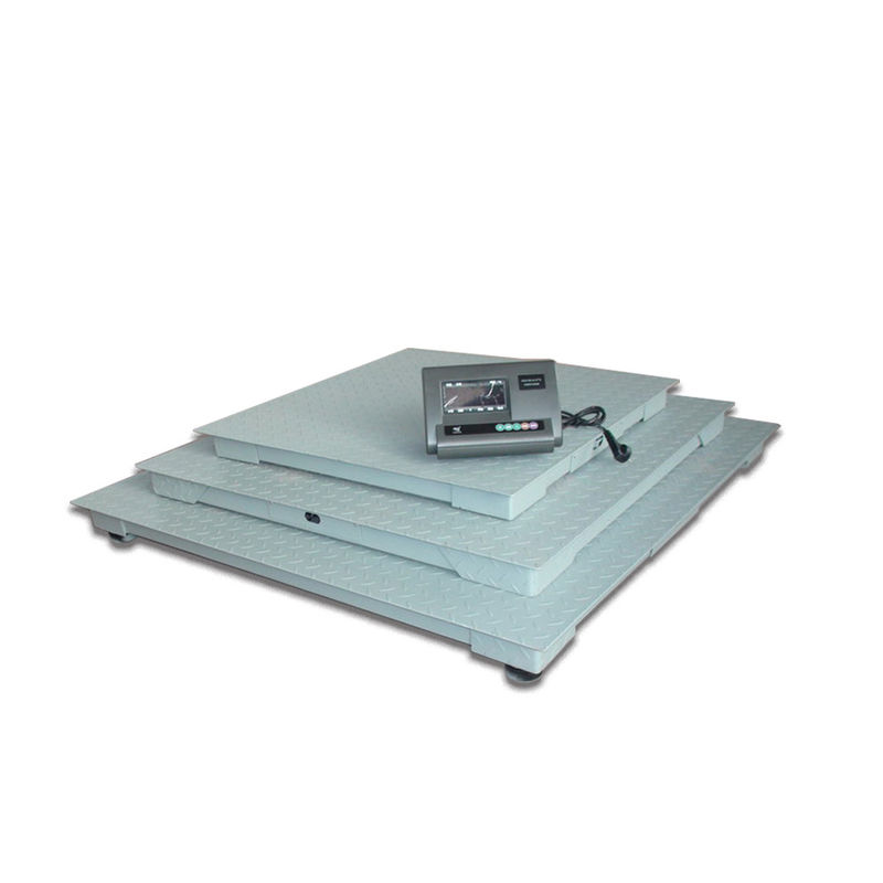 AC/DC Power Floor Weighing Scales Low Profile 1000 Lb Digital With Ramp