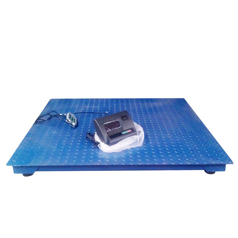 Stable LED Display Floor Weighing Scales Q235 All - Steel Structure Platform