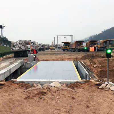 100 Ton Pitless Q235 Steel Platform Electronic Truck Scale